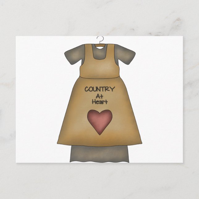 Country at Heart Postcard (Front)