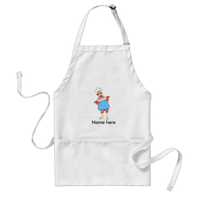 Country Baker Rooster Standard Apron (Front)