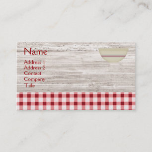 Country Baking Business Card
