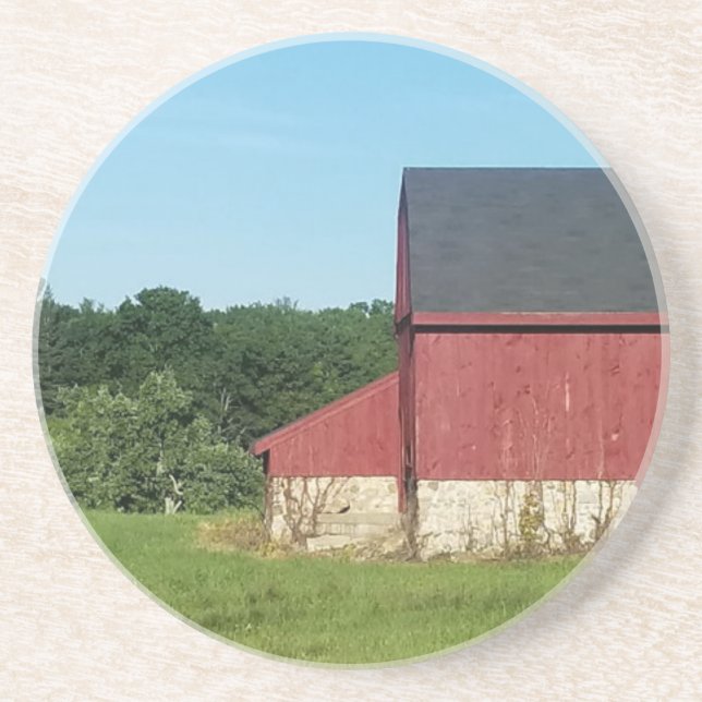 Country Barn Coaster (Front)