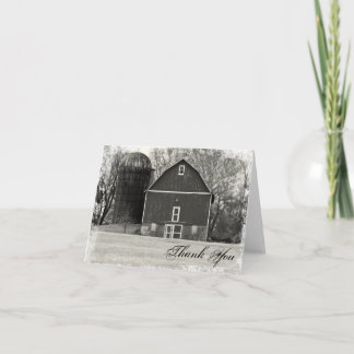 Country Barn Farm Thank You Card