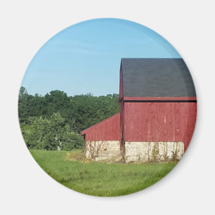 Country Barn Magnet