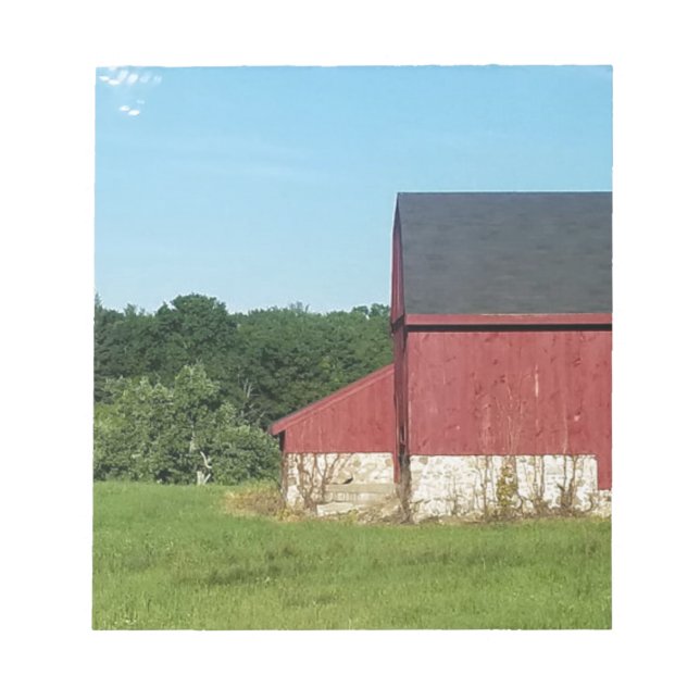 Country Barn Notepad (Front)