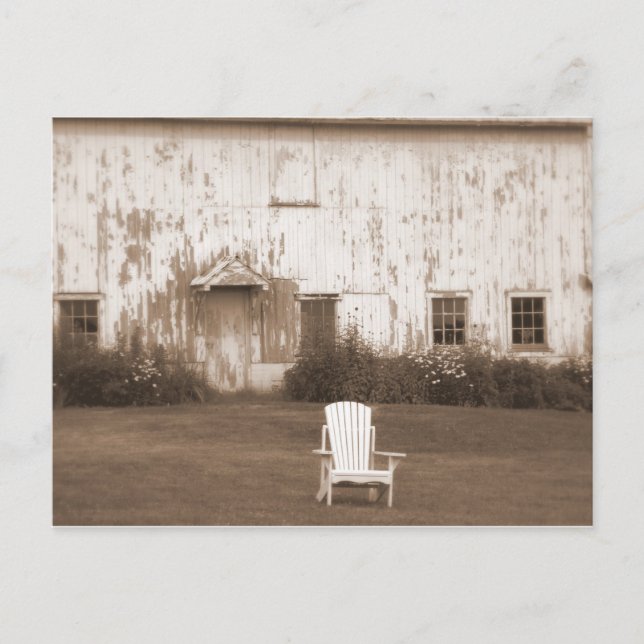 Country Barn Postcard (Front)