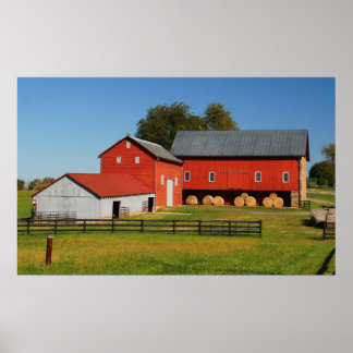 Country Barn Poster