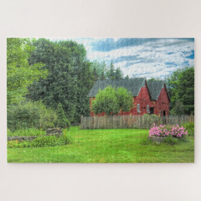 country barn puzzle (Horizontal)