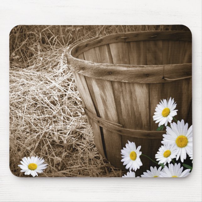 Country Basket Mouse Mat (Front)