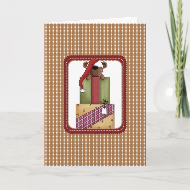 Country Bear Christmas Cards (Front)
