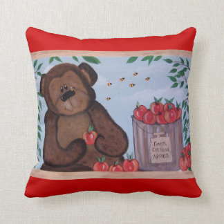 Country Bear "I Love You a Bushel and a Peck" Cushion