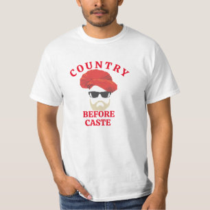 Country Before Caste Indian PM Modi T-Shirt