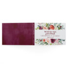 Country Bloom Burgundy Wedding Personalised Flower