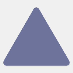 Country Blue Triangle Sticker