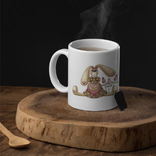 Country Bunny Coffee Mug