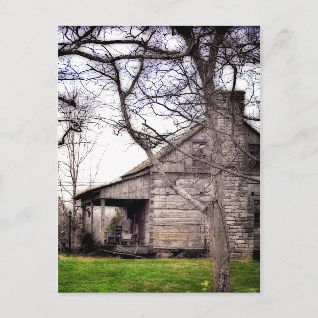 Country Cabin Postcard (Front)