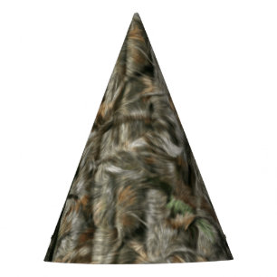 Country Camo Party Birthday Hat