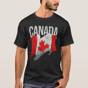 Country Canadian Flag Maple Leaf Canada T-Shirt