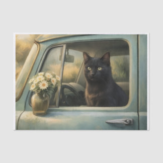 Country Cat  Tissue Paper