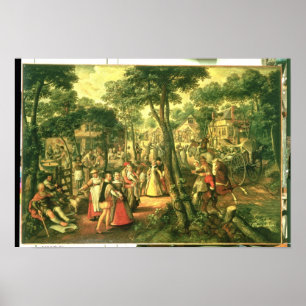 Country Celebration, 1563 Poster