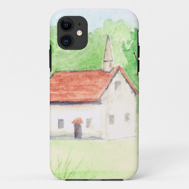 Country Chapel Case-Mate iPhone Case (Back)