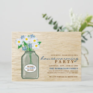Country Charm Housewarming  Party Invitations