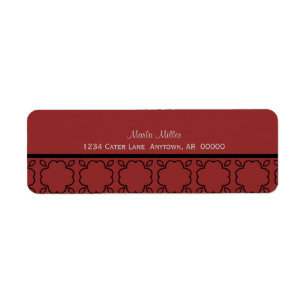 Country Charm Return Address Labels