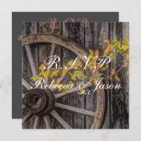 Country Charm - Rustic Western Wagon Wheel
