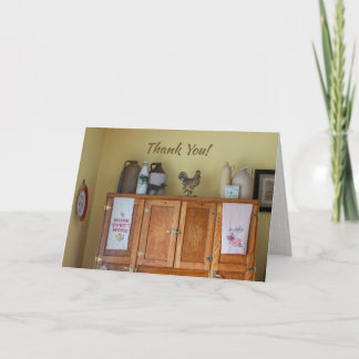 Country Charm Thank You Card