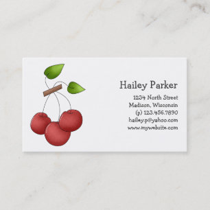 Country Cherries · Cherries Business Card