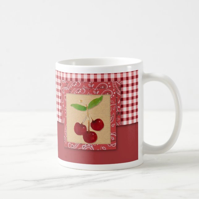 Country Cherries Mug (Right)