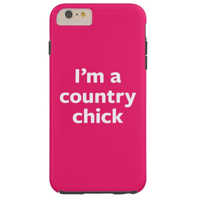 Country Chick Case-Mate iPhone Case (Back)