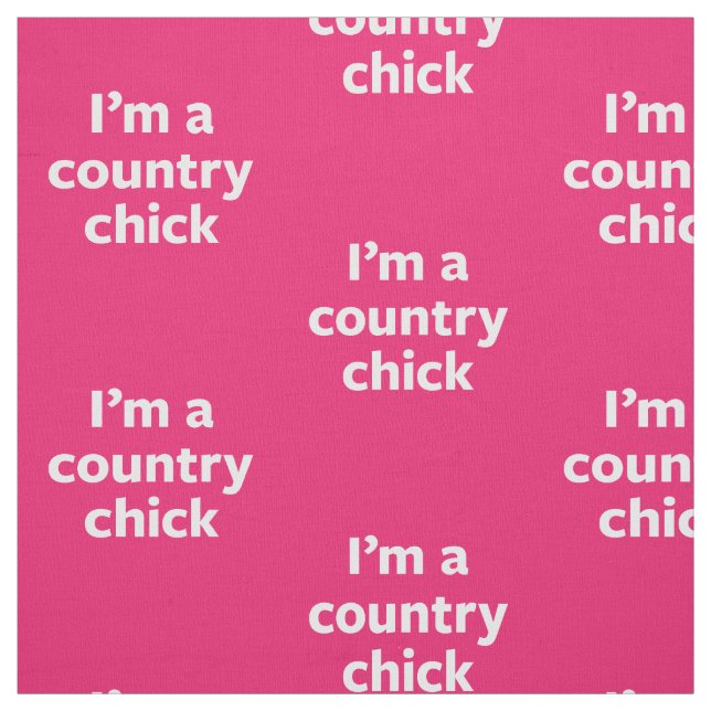 Country Chick Fabric (Swatch)