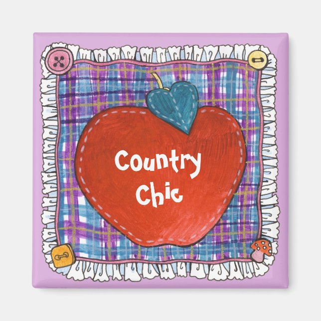 Country Chick Magnet (Front)