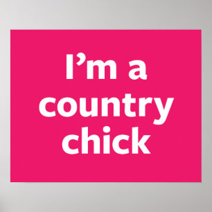 Country Chick Poster