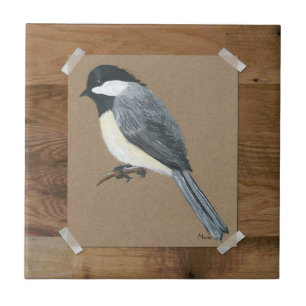 Country Chickadee Tile