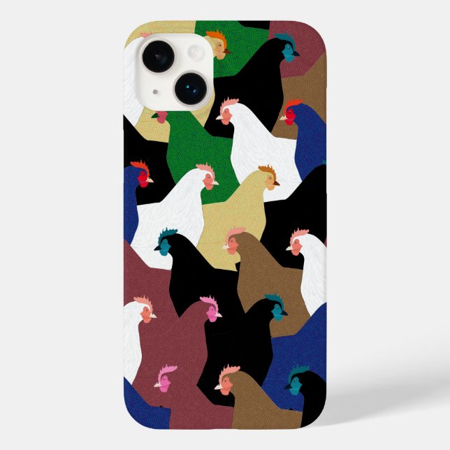 Country Chickens iPhone Case (Back)