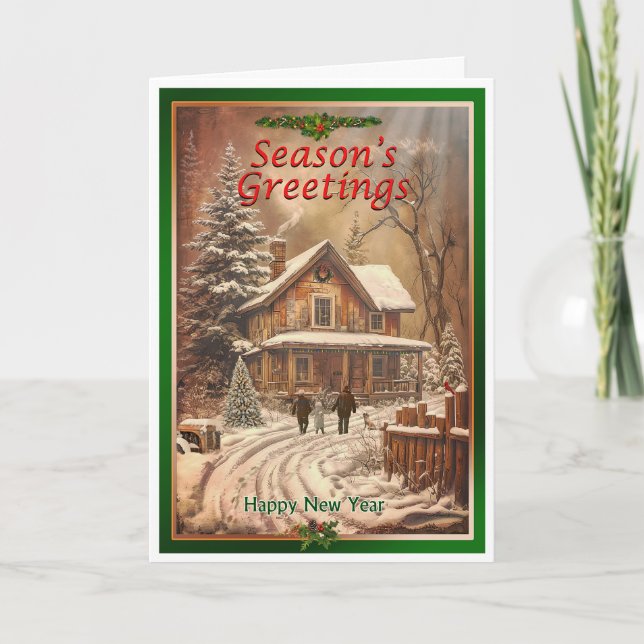 Country Christmas Card (Front)