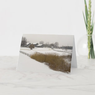 Country Christmas Holiday Card