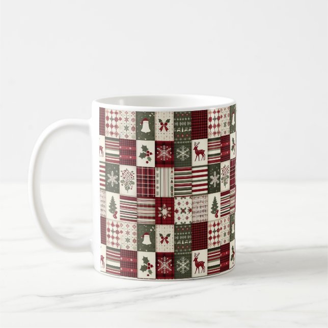 Country Christmas Mug (Left)