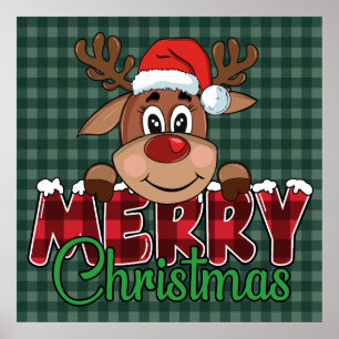 Country Christmas Poster