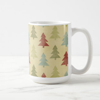Country Christmas Trees Holiday Mugs
