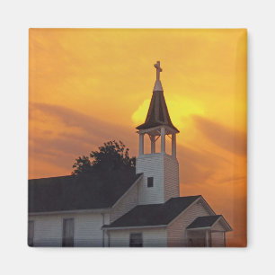 Country Church Magnet