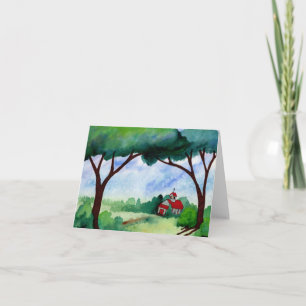 Country Church Note Card