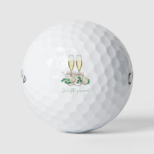 Country Club Celebration 'She's Getting Married'  Golf Balls