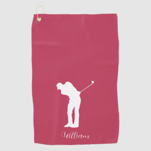Country Club Golf Players Custom Towel