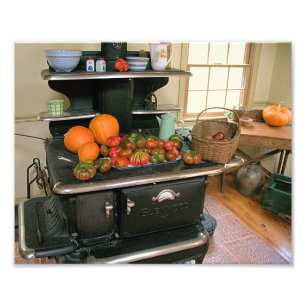 Country Cook Stove Photo Print