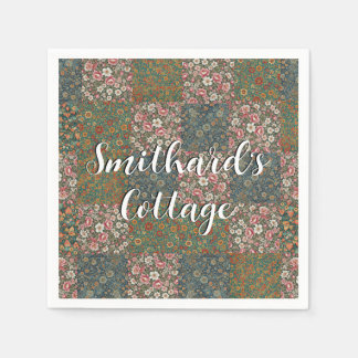 Country cottage front door mat cottagecore napkin