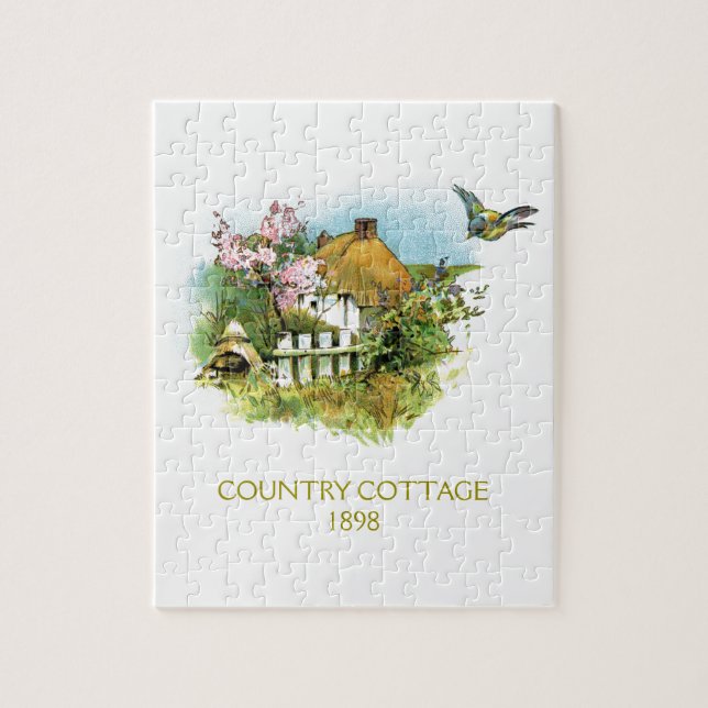 Country Cottage Jigsaw Puzzle (Vertical)