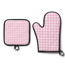 Country Cottage Pink Plaid Kitchen
