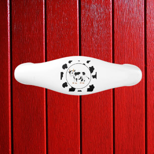 Country Cow cartoon Drawer pull