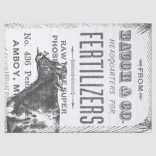 Country Cow Decoupage Tissue Paper